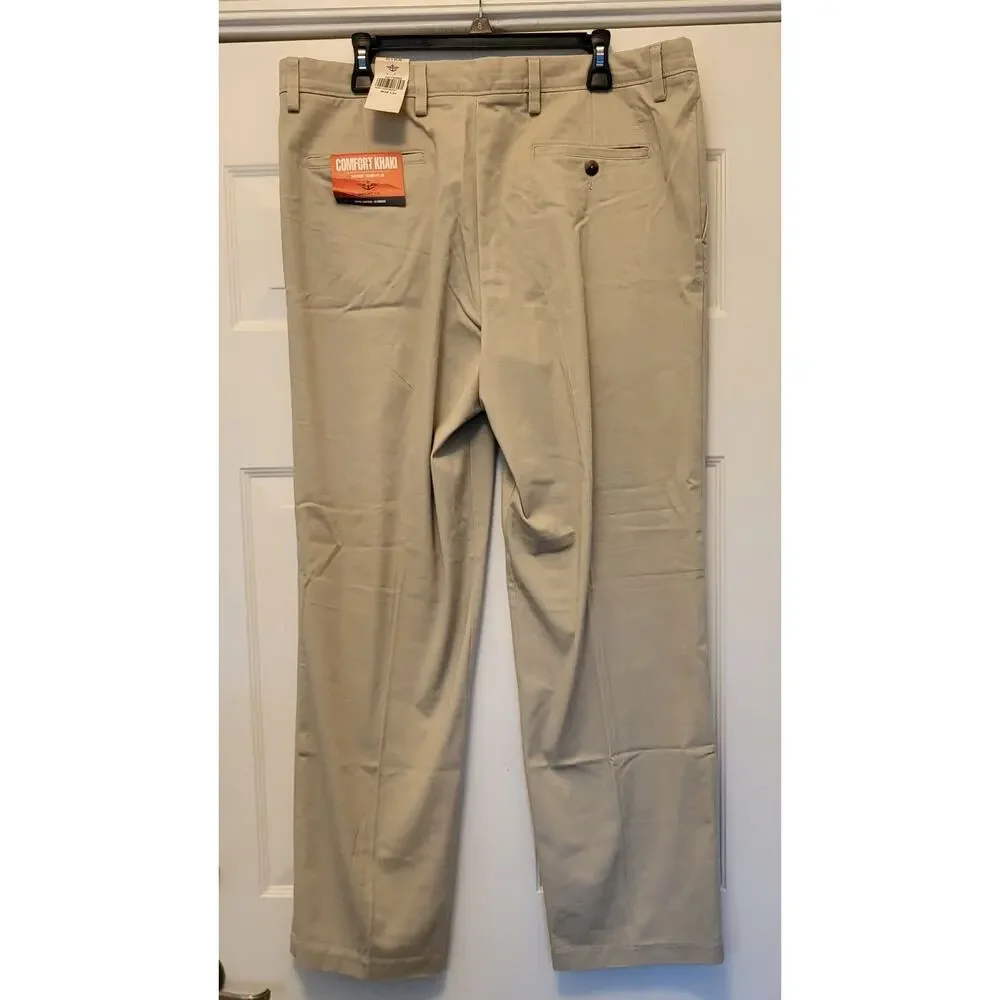 NWT Dockers Pants Mens 38x34 Flex Comfort Khaki Straight Leg Workwear/Casual